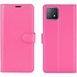 Mobigear Classic Housse OPPO A73 5G Etui Porte-Monnaie - Magenta