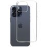 Mobiparts Classic Coque Transparente iPhone 15 Pro Max Coque arrière en TPU Souple - Transparent