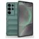 Mobigear Bumpy Coque Samsung Galaxy S25 Ultra Coque arrière en TPU Souple - Vert