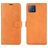 Mobigear Wallet Housse OPPO A73 5G Etui Porte-Monnaie - Cognac