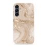 MIO Coque Samsung Galaxy A16 MagSafe Coque arrière Rigide - Gold Marble