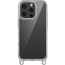 Mobigear Bungy iPhone 16 Pro Plastique rigide Coque arrière - Argent
