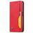 Mobigear Card Set Housse Samsung Galaxy A30s Etui Porte-Monnaie - Rouge