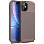 Mobigear Racing Coque iPhone 12 Pro Max Coque arrière en TPU Souple - Marron