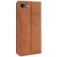 Mobigear Sensation Housse iPhone SE (2022) Etui Porte-Monnaie - Cognac