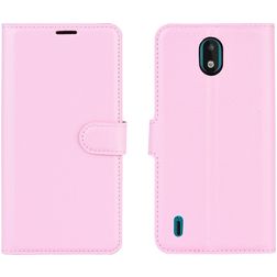 Mobigear Classic Housse Nokia 1.3 Etui Porte-Monnaie - Rose