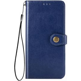 Mobigear Snap Button Housse Samsung Galaxy S20 FE Etui Porte-Monnaie - Bleu