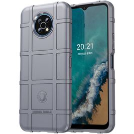 Mobigear Rugged Shield Coque Nokia G50 Coque arrière en TPU Souple Anti-Chocs - Gris