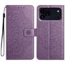 Mobigear Mandala iPhone 18 Pro Étui Portefeuille - Violet