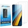 Mobigear POCO X6 Protection d'écran Film - Compatible Coque (Lot de 3)