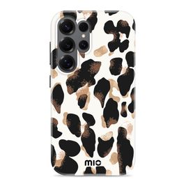 MIO Coque Samsung Galaxy S25 Ultra MagSafe Coque arrière Rigide - Leopard