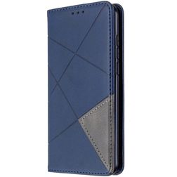 Mobigear Rhombus Slim Nokia 1.3 Étui - Bleu