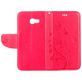 Mobigear Flowers Housse Samsung Galaxy A5 (2017) Etui Porte-Monnaie - Magenta