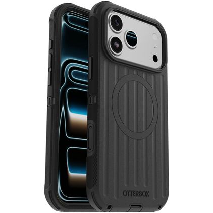 OtterBox Defender Pro iPhone 18 Pro Max MagSafe Plastique rigide Coque arrière Antichoc - Noir