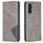 Mobigear Rhombus Slim Samsung Galaxy S25 FE Étui - Gris