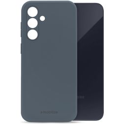 Mobilize Rubber Gelly Coque Samsung Galaxy A35 Coque arrière en TPU Souple - Matt Blue