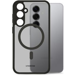 Mobilize Hybrid Samsung Galaxy S26 MagSafe Plastique rigide Coque arrière Antichoc - Noir