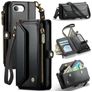 CaseMe C36 Housse iPhone 17e Etui Porte-Monnaie - Noir