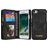 Caseme 008 Housse iPhone 8 Etui avec Coque Détachable Porte-Monnaie - Noir