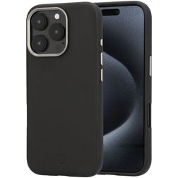 Valenta Style iPhone 16 Pro MagSafe Coque arrière - Noir