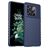 Mobigear Groove Coque OnePlus 10T Coque arrière en TPU Souple - Bleu