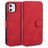 Mobigear Retro Housse iPhone 11 Etui Porte-Monnaie - Rouge