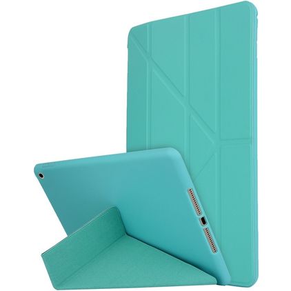 Mobigear Origami Coque iPad 9 (2021) Etui - Turquoise