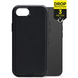 Mobilize Defender Coque iPhone 16e Coque arrière Rigide Anti-Chocs - Noir