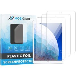 Mobigear iPad Air 3 (2019) Protection d'écran Film - Compatible Coque (Lot de 3)