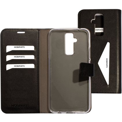 Mobiparts Classic Wallet Huawei Mate 20 Lite Étui Portefeuille - Noir