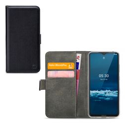 Mobilize Classic Gelly Wallet Housse Nokia 5.3 Etui Porte-Monnaie - Noir