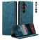 CaseMe 013 Housse Samsung Galaxy S26 Plus Etui Porte-Monnaie - Bleu