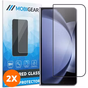 Mobigear Premium Samsung Galaxy Z Fold 6 Verre trempé Protection d'écran - Compatible Coque (Lot de 2)