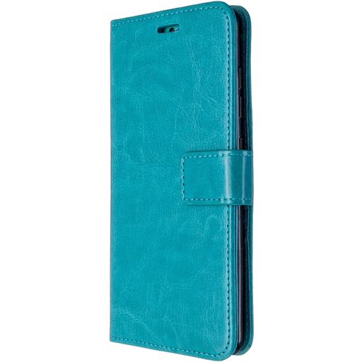 Mobigear Wallet Housse Samsung Galaxy A51 Etui Porte-Monnaie - Turquoise
