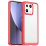 Mobigear Crystal Coque Xiaomi 13 Coque arrière Rigide - Transparent / Rouge