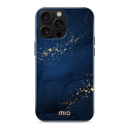 MIO Coque iPhone 16 Pro MagSafe Coque arrière Rigide - Midnight Sparkle