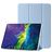 Mobigear Tri-Fold Gel Coque iPad 10 (2022) Etui en TPU,Similicuir - Bleu
