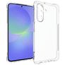 Mobigear Cushion Coque Transparente Samsung Galaxy A17 Coque arrière en TPU Souple - Transparent