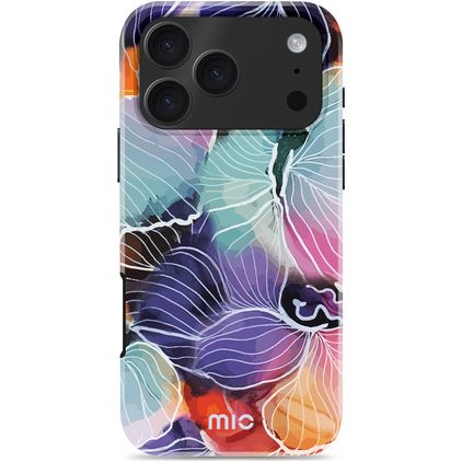 MIO Coque iPhone 17 Pro Max MagSafe Coque arrière Rigide - Flowers