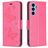 Mobigear Butterfly Housse Samsung Galaxy A54 Etui Porte-Monnaie - Magenta