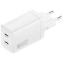4Smarts GaN - Double USB-C Power Delivery 45W - Blanc