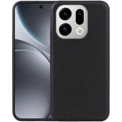 Mobigear Basics Coque OPPO Find X9 Coque arrière en TPU Souple - Noir