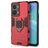 Mobigear Armor Ring Coque OnePlus Nord 2T 5G Coque arrière Rigide Anti-Chocs avec Anneau-Support - Rouge
