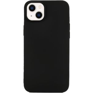 Mobigear Colors iPhone 14 TPU souple Coque arrière - Noir