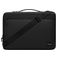 Gaston Luga Däsh Cushioned Briefcase Sacoche Ordinateur portable 16 Pouces Sacoche ordinateur + Poignée - Noir