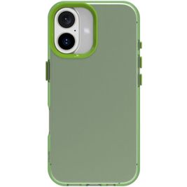 Mobigear Crystal Coque iPhone 16 Coque arrière Rigide - Vert