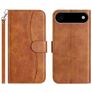 Mobigear S Line Housse iPhone Air Etui Porte-Monnaie - Marron