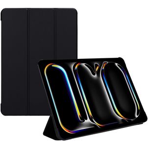 Mobiparts Tri Fold Coque iPad Pro 11 Pouces (2024) Etui - Noir