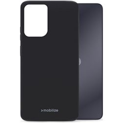 Mobilize Rubber Gelly Motorola Moto G04 TPU souple Coque arrière - Matt Black