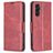 Mobigear Excellent Housse Samsung Galaxy S25 FE Etui Porte-Monnaie - Rouge